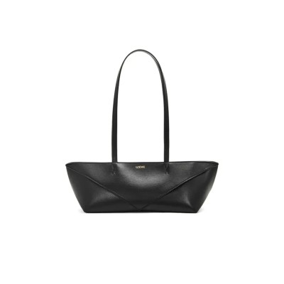 LOEWE CROPPED PUZZLE FOLD IN SHINY CALFSKIN A779PTEX01-1100 (39*12*12cm)
